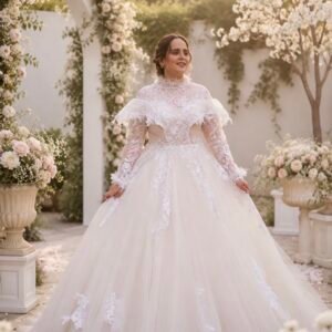 Ethereal White Bridal Gown